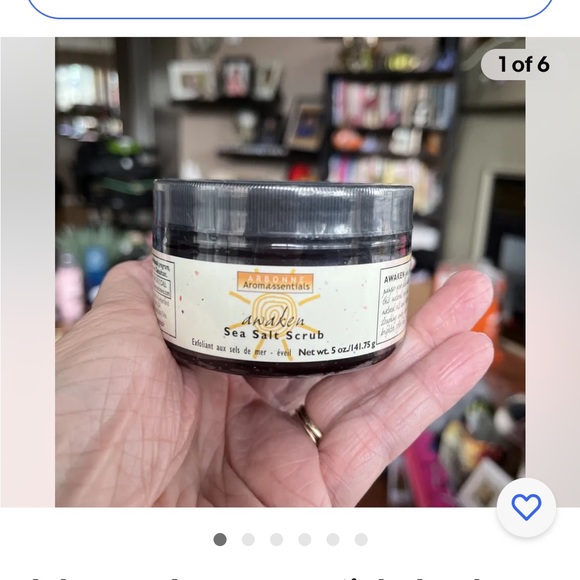 Arbonne Aromassentials Awaken Sea Salt Scrub 5 Oz Brand New Sealed! - Picture 1 of 6